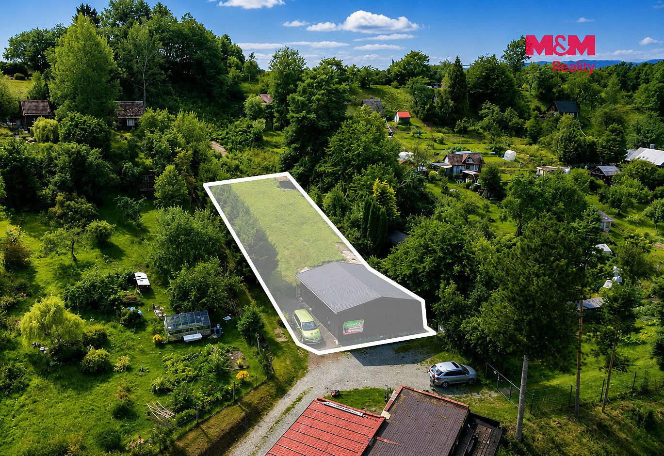 Prodej zahrady 615 m² – fotografie 3