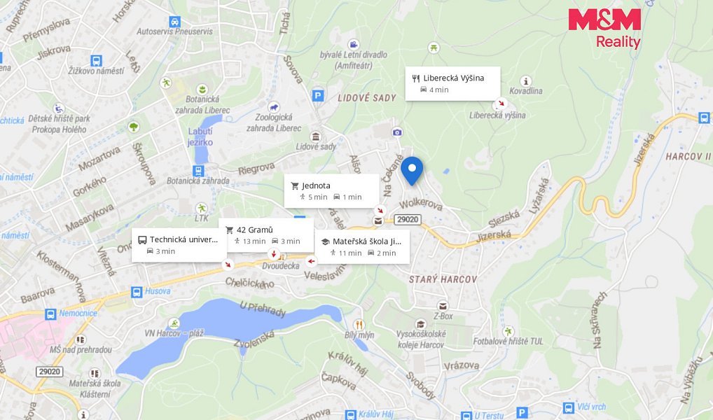 Pronájem bytu 1+kk 32 m², Liberec – náhled fotky 11