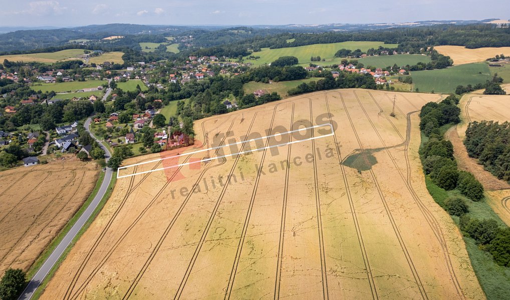 Prodej komerčního pozemku 5 417 m², Pyšely – náhled fotky 2