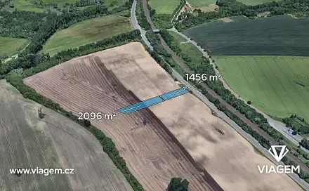 Prodej pole 3 552 m², Tlumačov, okres Zlín