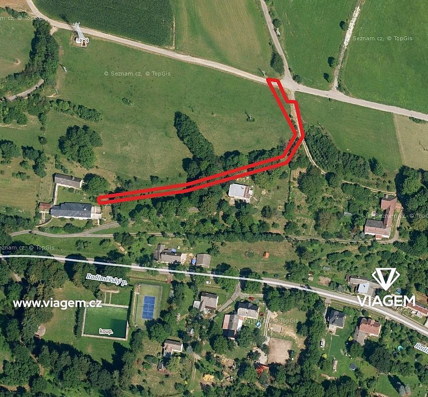 Prodej stavebního pozemku 360 m²