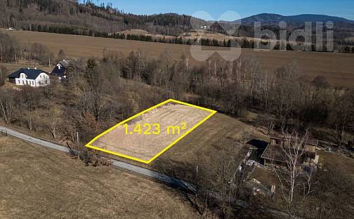 Prodej stavebního pozemku 1 423 m², Velké Losiny, okres Šumperk