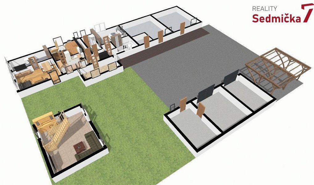 Prodej domu 225 m² s pozemkem 6 700 m², Věžná – náhled fotky 59