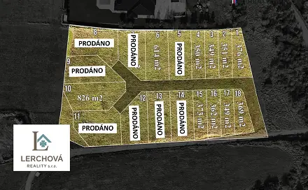 Prodej stavebního pozemku 826 m², Chomutovská, Žatec, okres Louny