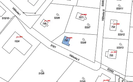 Prodej chaty/chalupy 36 m² s pozemkem 560 m², Višňovka II, Kamenice - Těptín, okres Praha-východ
