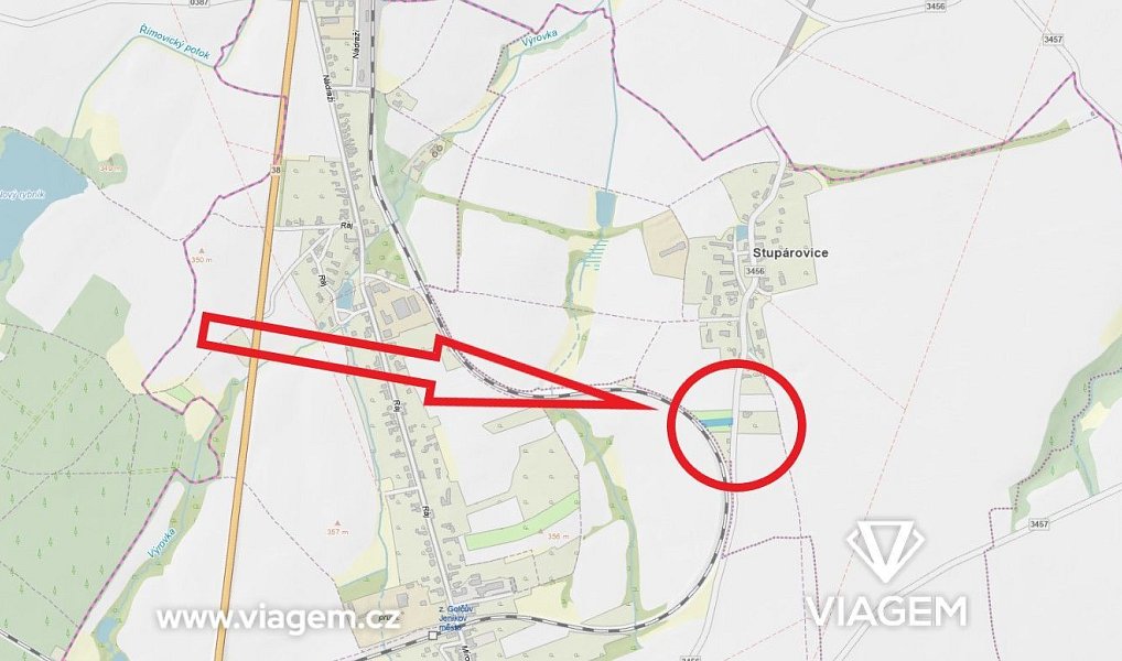 Prodej zahrady 465 m², Golčův Jeníkov – náhled fotky 2
