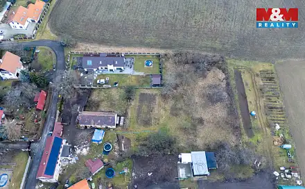 Prodej stavebního pozemku 2 000 m², Skršín - Dobrčice, okres Most