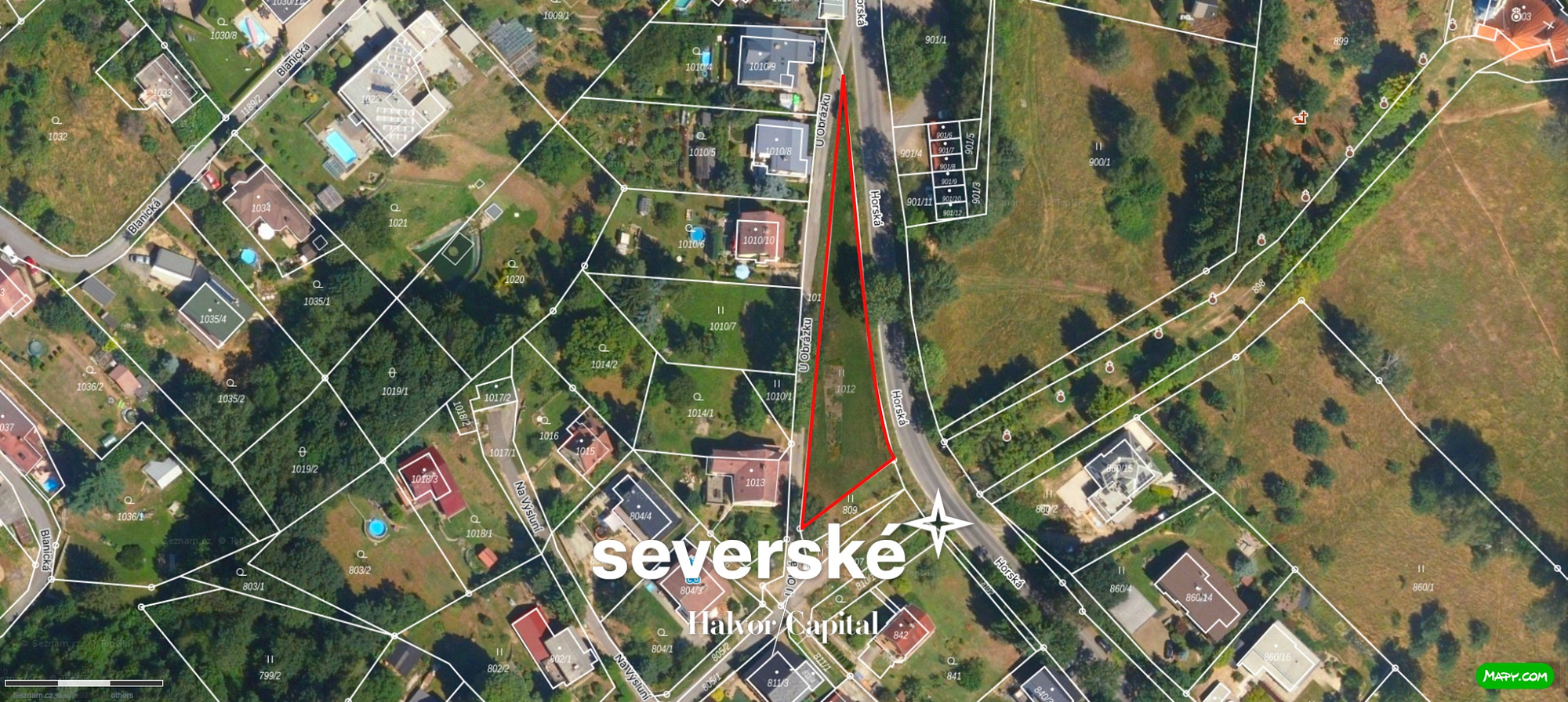Prodej stavebního pozemku 935 m² – další