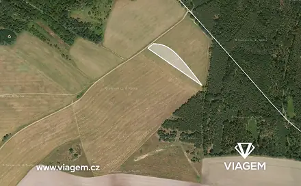 Prodej pole 1 297 m², Ledčice, okres Mělník