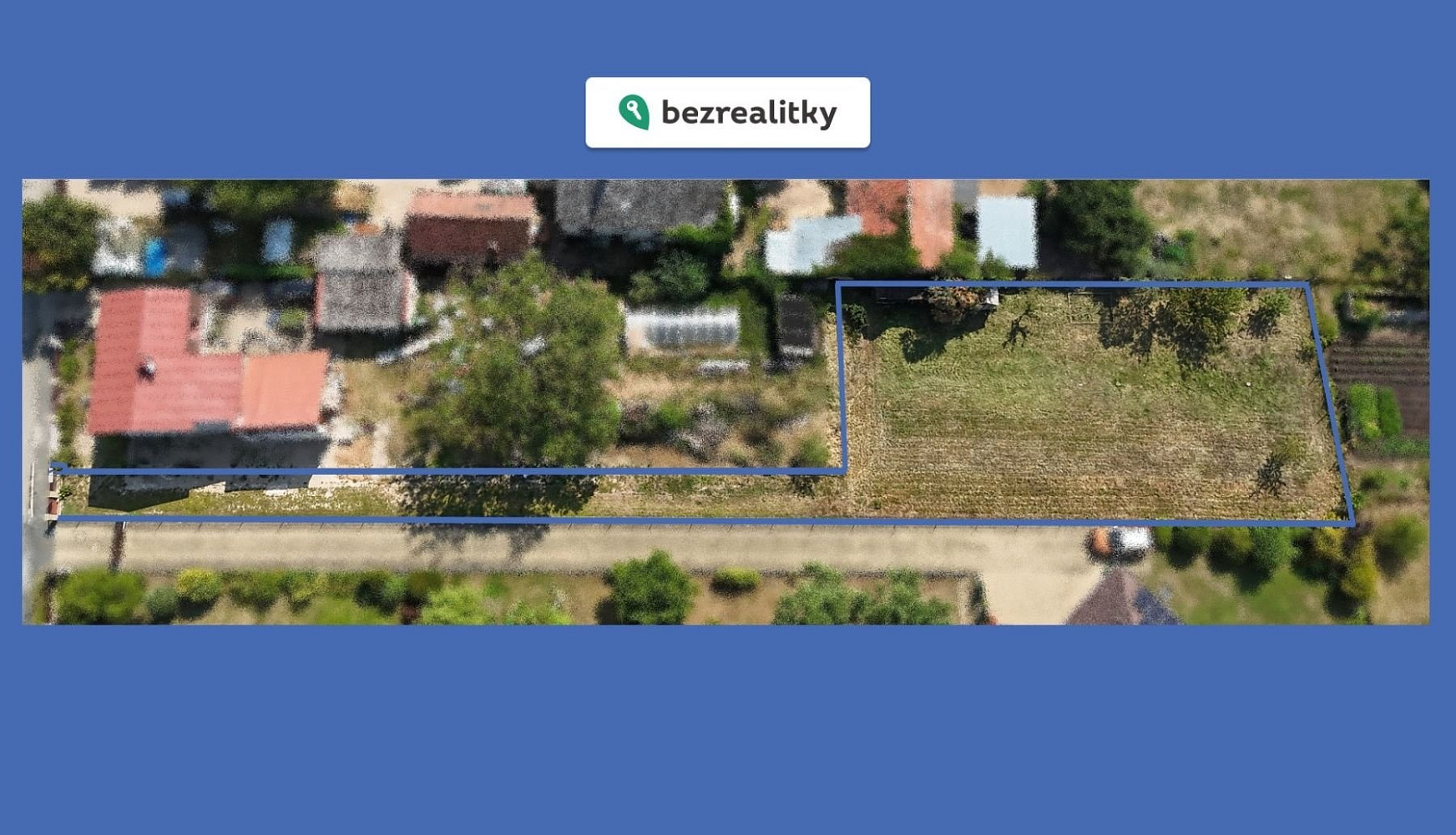 Prodej stavebního pozemku 853 m²
