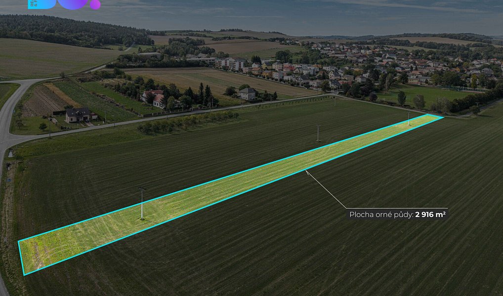 Prodej pozemku, 2916 m², Opava, Chvalíkovice
