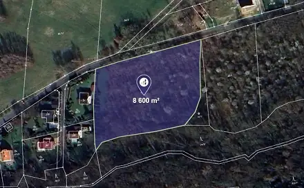 Prodej stavebního pozemku 8 600 m², Děčín