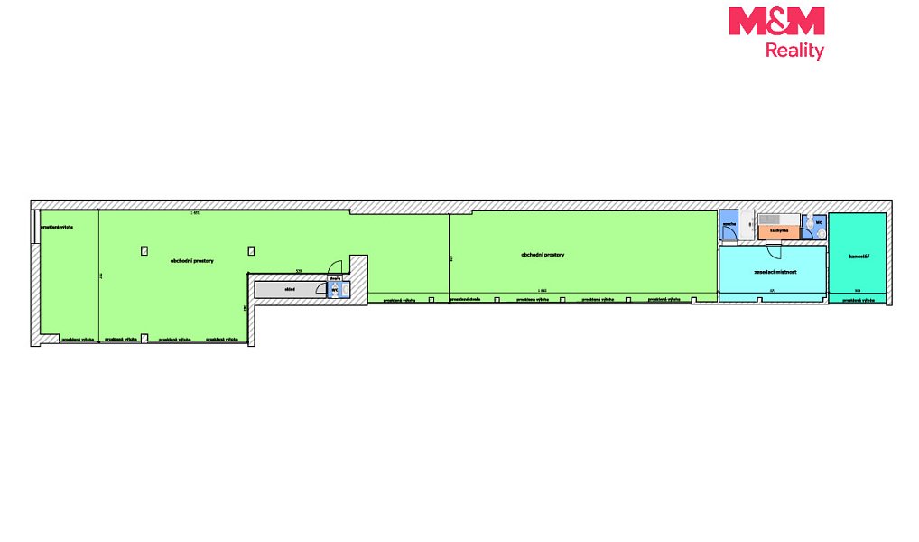 Pronájem kanceláře 234 m², Ostrava – náhled fotky 12