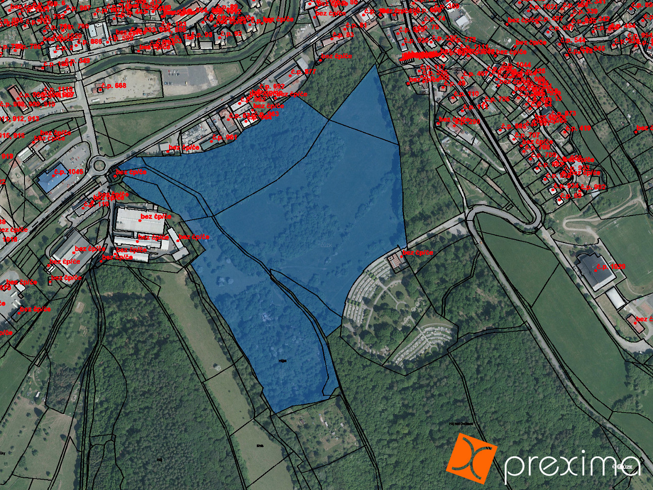 Prodej stavebního pozemku 5 674 m²