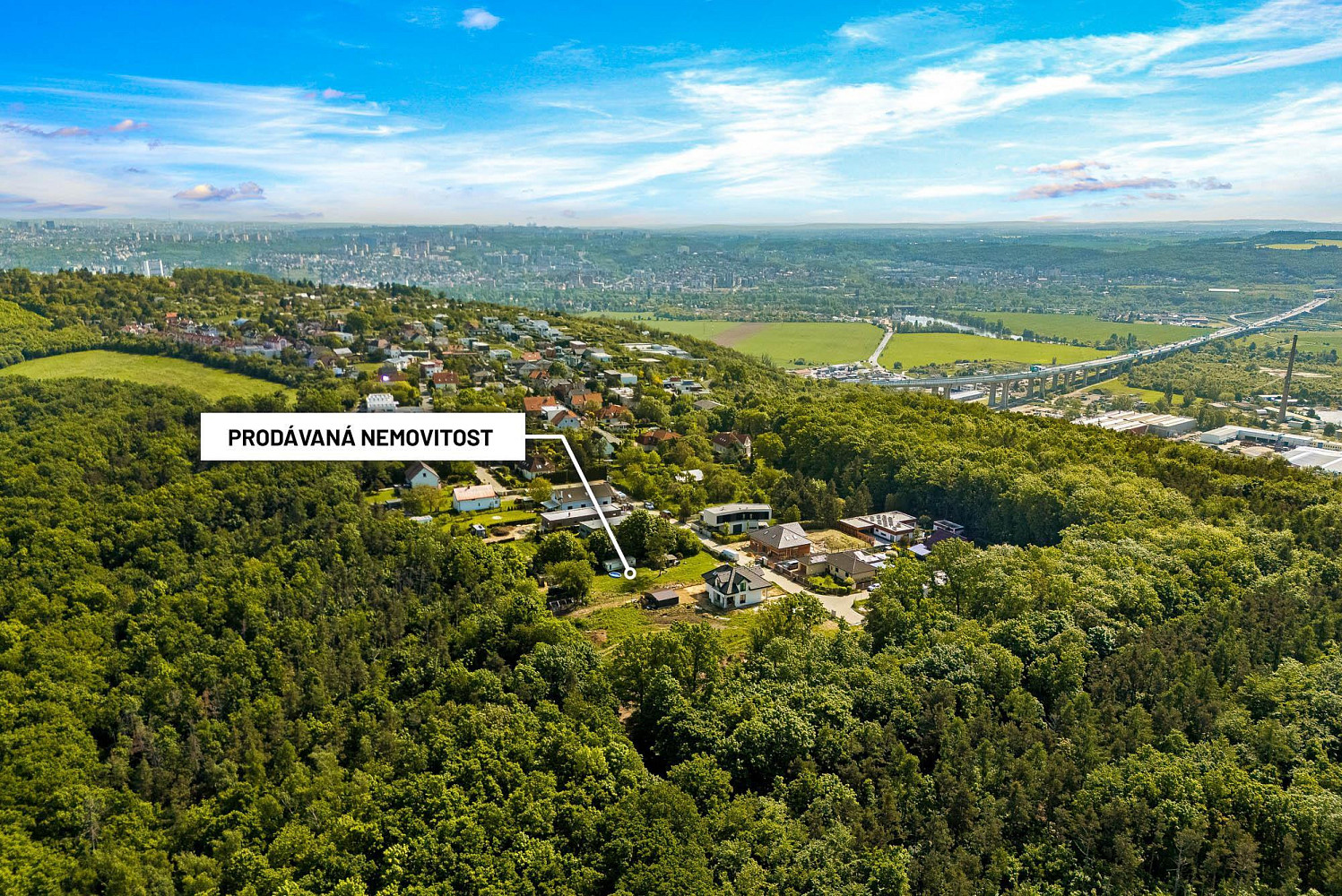 Prodej pozemek Bydlení, Praha, Praha 16, Radotín – pohled 4
