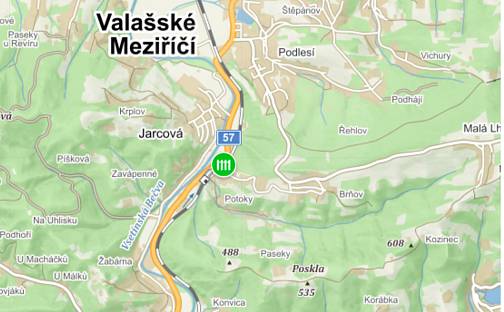 Prodej lesa 1 070 m², Valašské Meziříčí - Podlesí, okres Vsetín