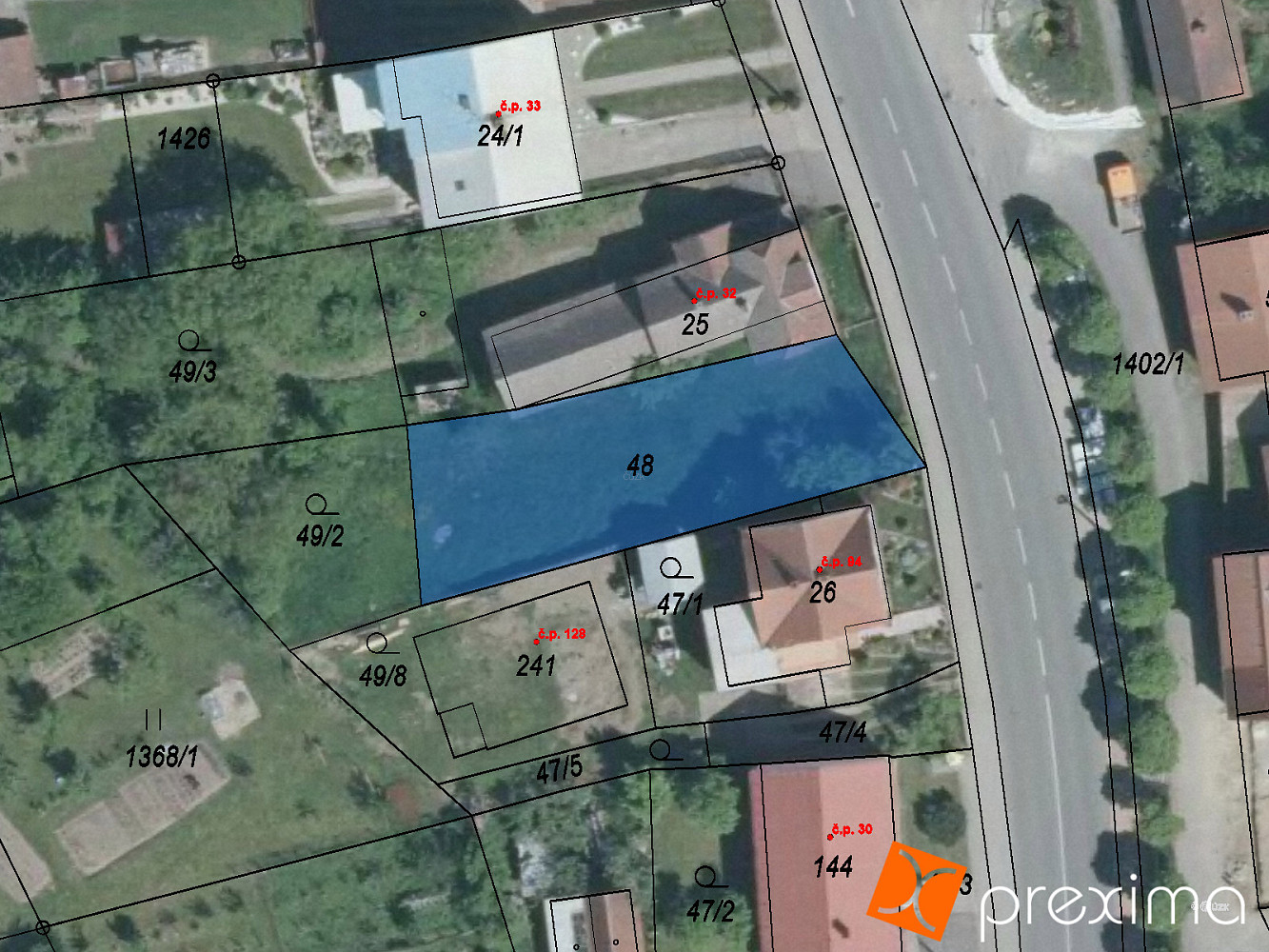 Prodej pozemku 29 m²