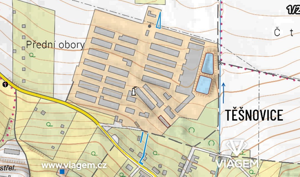 Prodej pole 395 m², Kroměříž – náhled fotky 3