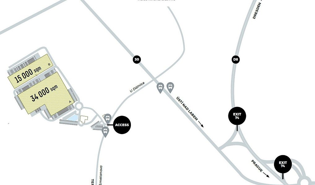 Pronájem skladovacích prostor 15 000 m², Chlumec – náhled fotky 8