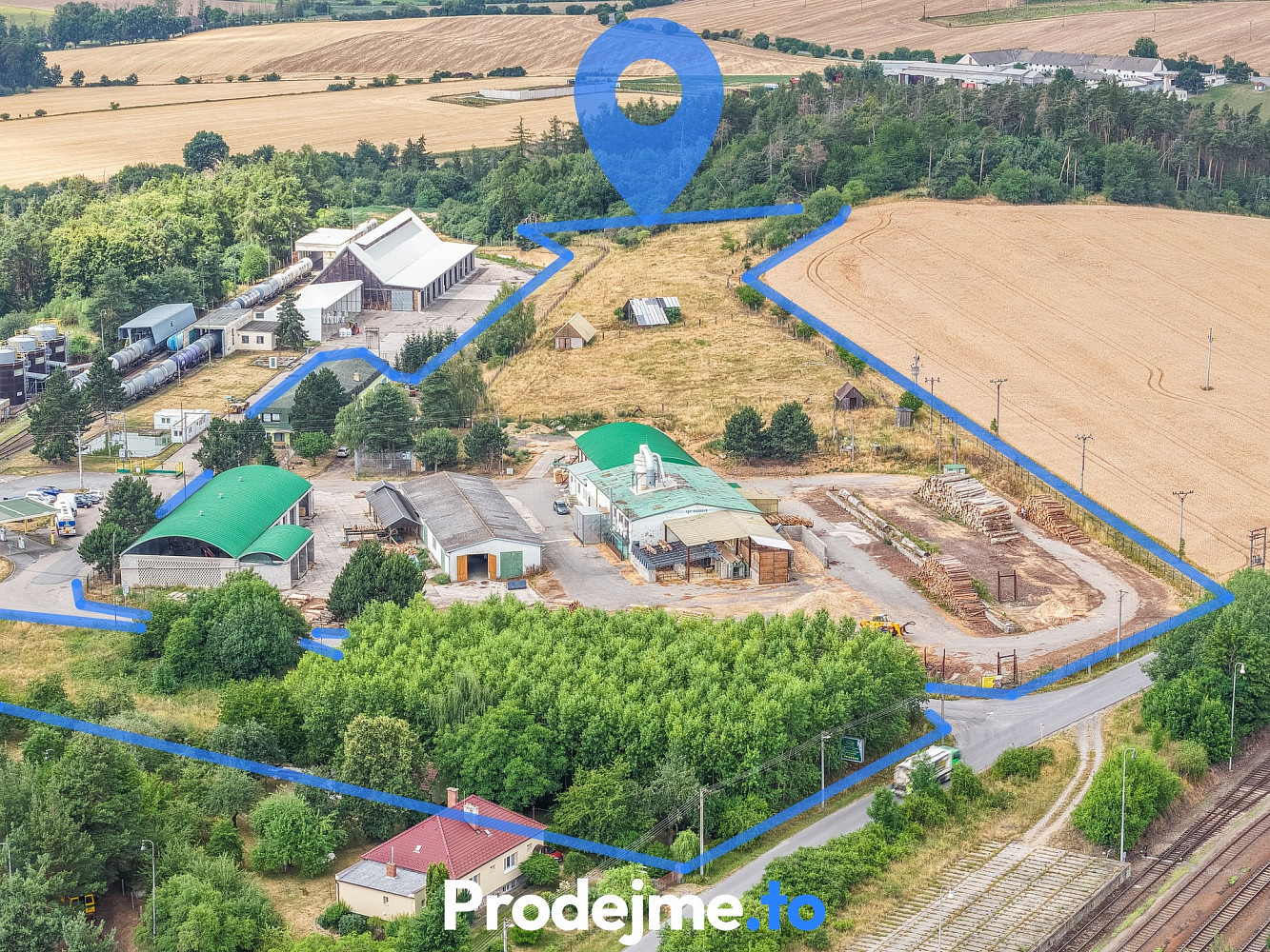 Prodej výrobních prostor 2 856 m²
