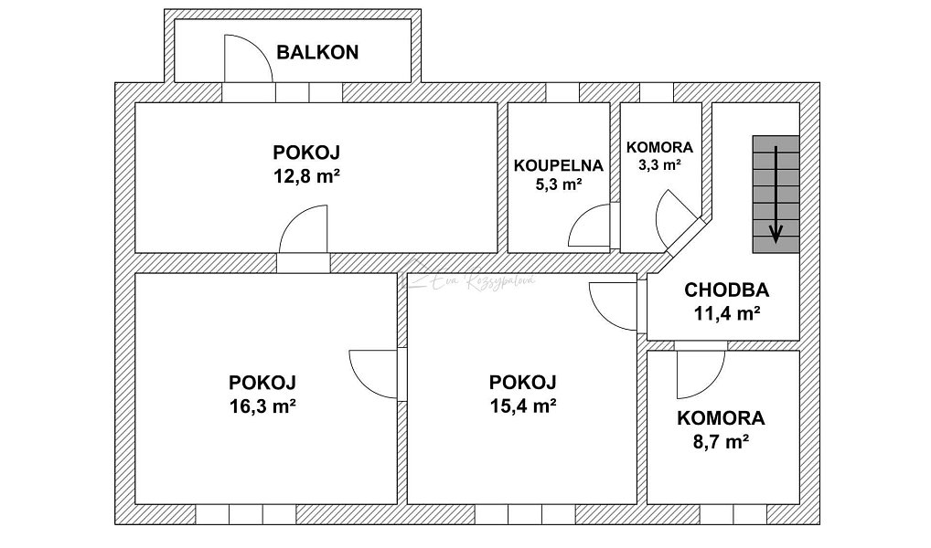 Prodej domu 147 m² s pozemkem 1 112 m², Zdounky – náhled fotky 20