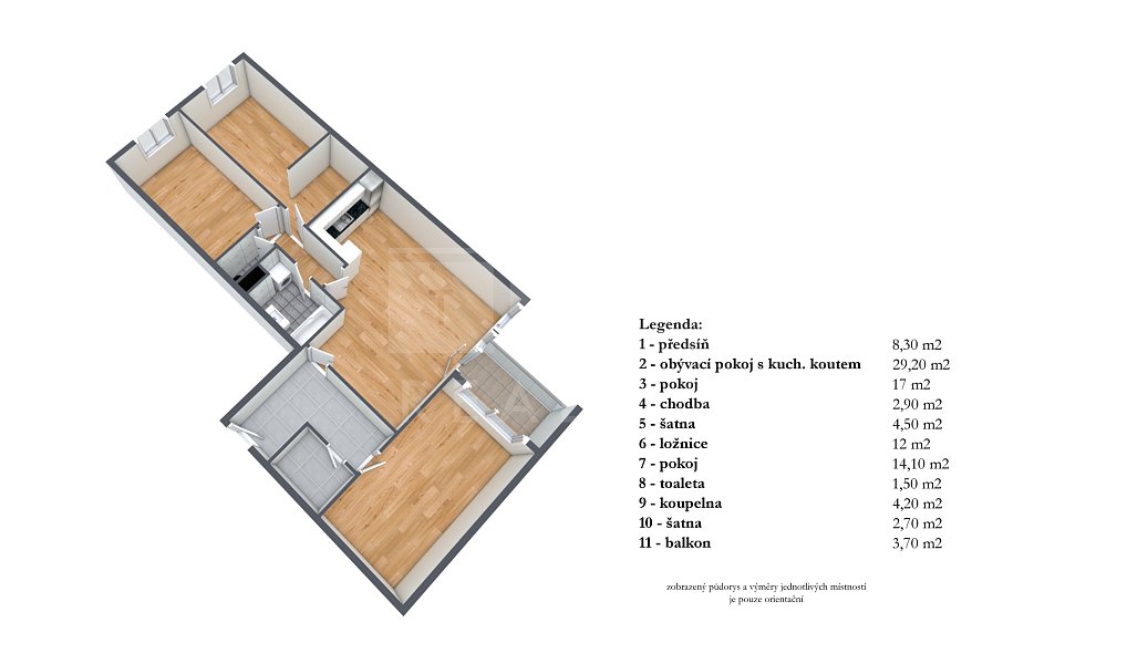 Prodej bytu 4+kk 102 m², Hradec Králové – náhled fotky 23