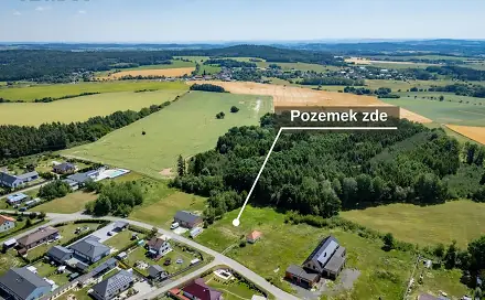 Prodej stavebního pozemku 1 816 m², Bohutín, okres Příbram
