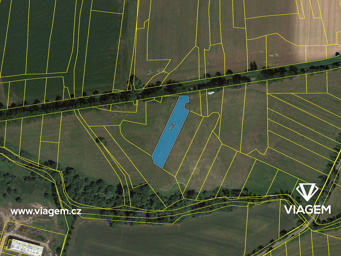 Pole 3 694 m², Podíl 13 % o výměře 462 m² – pohled 4