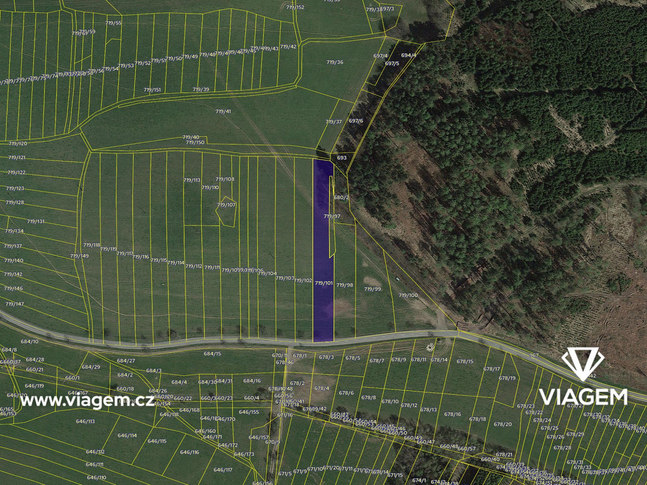 Prodej pole 410 m² – fotografie 4