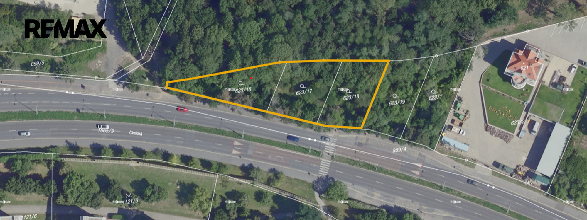 Lesní pozemek v Praze 8 Bohnice 600 m² dlouhodobá investice – pohled 3