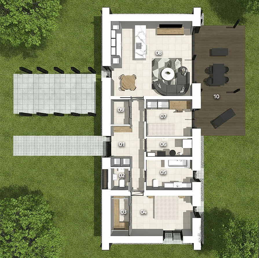Prodej domu na klíč 81 m² s pozemkem 987 m² – fotografie 4