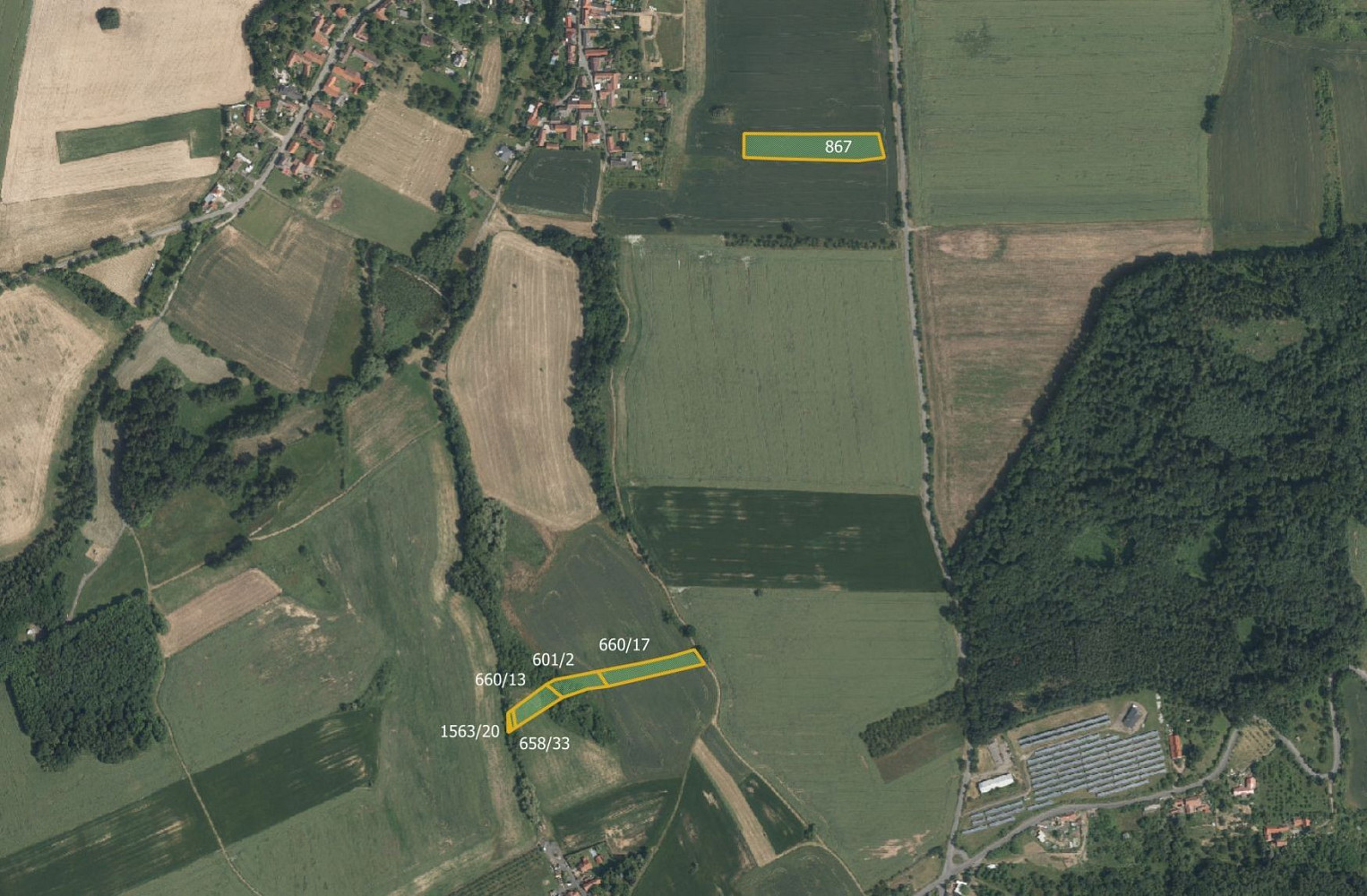 Prodej pole 7 818 m²