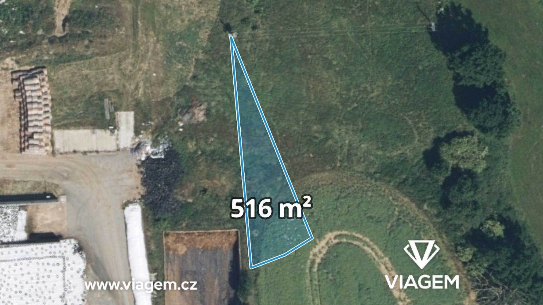 Prodej pole 516 m²