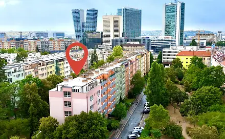Prodej bytu 1+kk 31 m², U nových domů III, Praha 4 - Krč