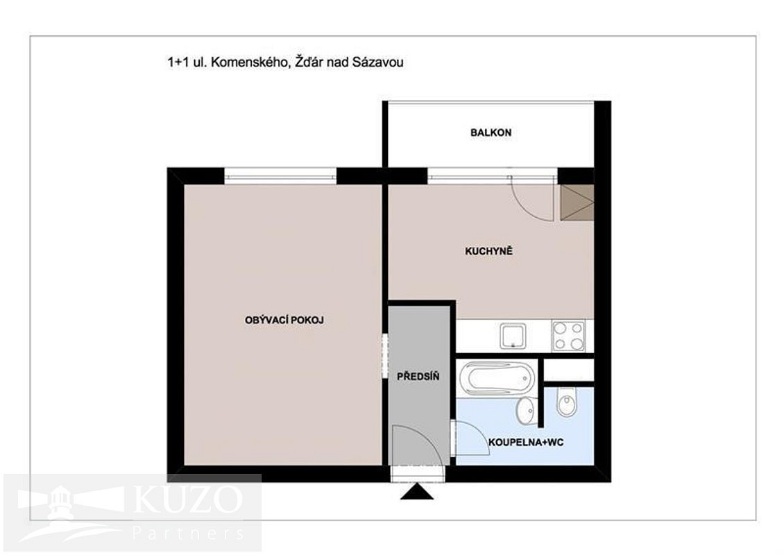 Pronájem bytu 1+1 35 m² — photo 5