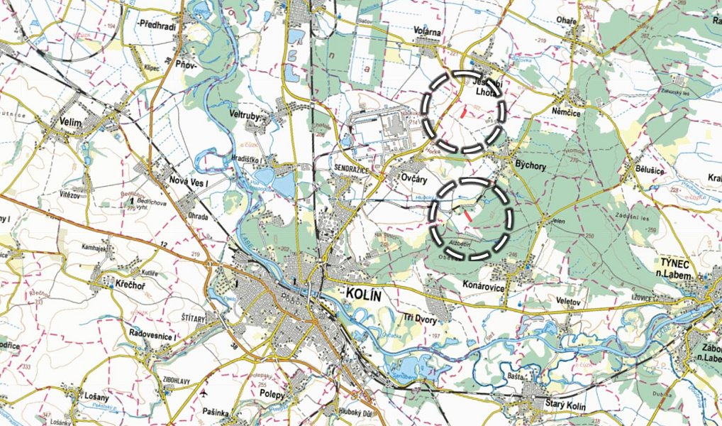 Prodej pole 6 746 m², Býchory – náhled fotky 3