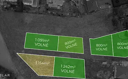 Prodej stavebního pozemku 1 154 m², Frýdek-Místek