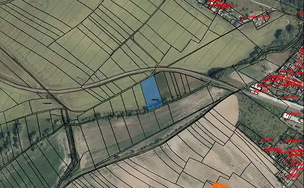 Prodej pole 985 m², Kostelec nad Labem, okres Mělník