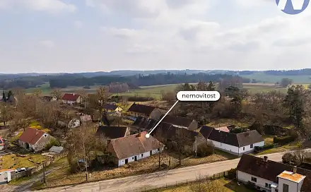 Prodej domu 44 m² s pozemkem 259 m², Kadov - Lnářský Málkov, okres Strakonice