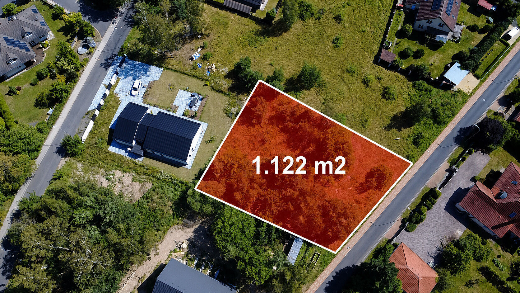 Prodej stavebního pozemku 1 122 m² – fotografie 5
