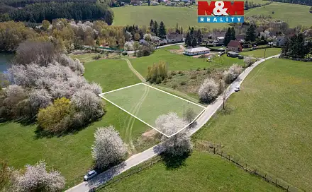 Prodej stavebního pozemku 2 000 m², Břasy - Vranovice, okres Rokycany