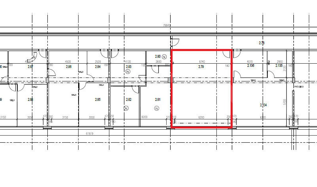 Pronájem kanceláře 135 m², Praha – náhled fotky 3