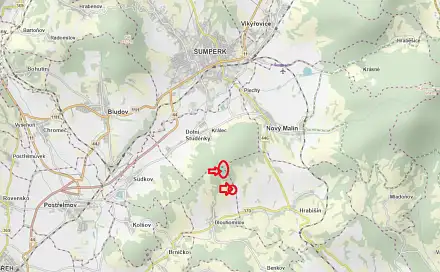Prodej lesa 1 463 m², Dlouhomilov