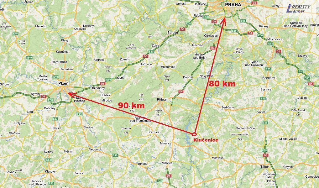 Prodej stavebního pozemku 1 760 m², Klučenice – náhled fotky 8