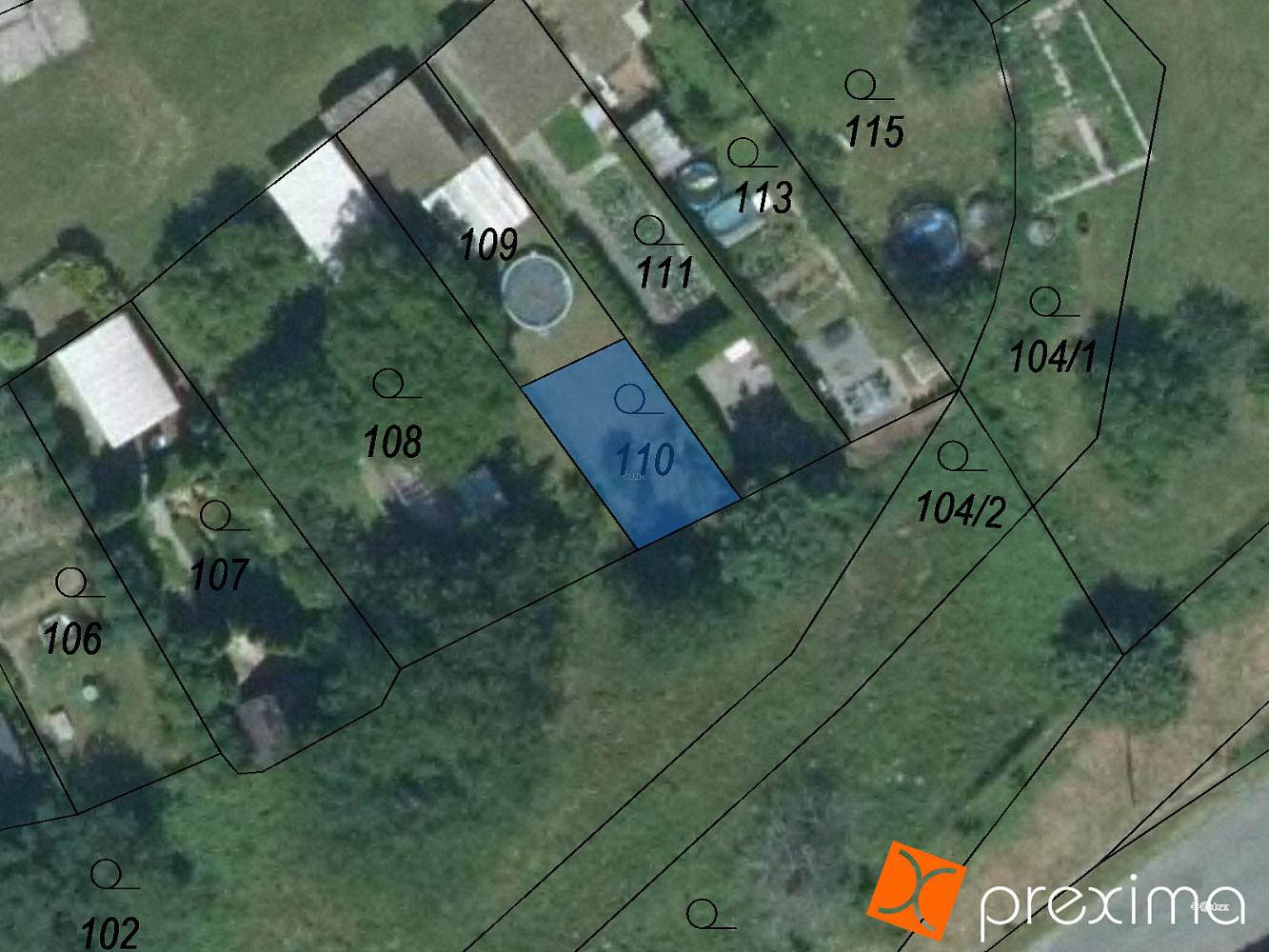 Prodej pozemku 61 m²