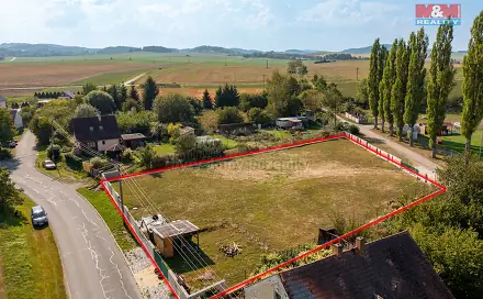 Prodej stavebního pozemku 1 965 m², Cehnice, okres Strakonice