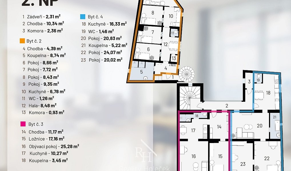 Prodej nájemního domu, činžáku 935 m², Kladno – náhled fotky 38