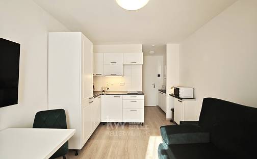 Pronájem bytu 1+kk 18 m², Kubánské náměstí, Praha 10 - Vršovice