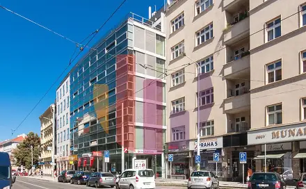 Pronájem kanceláře 215 m², Štefánikova, Praha 5 - Smíchov