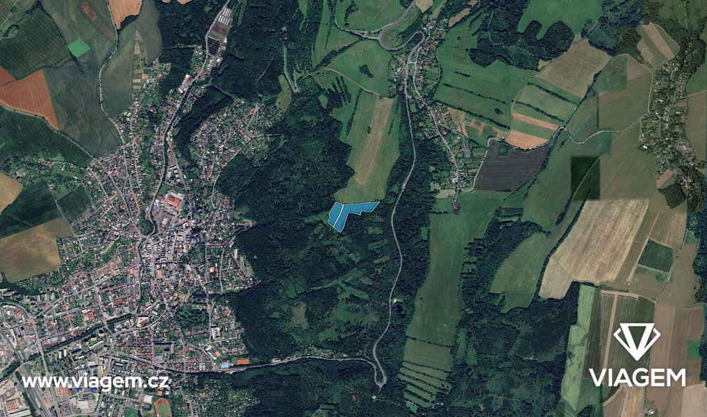 Prodej pole 21 724 m², Lipina – náhled fotky 3